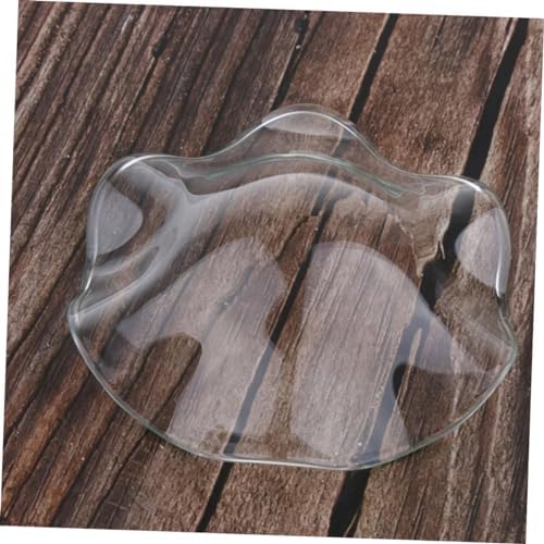 ABOOFAN 3pcs Glass Dish Warmer Essential Oil Plate