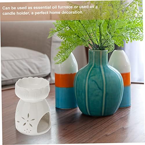Ceramic Aroma Diffuser with Tea Light Holder for Home Decor