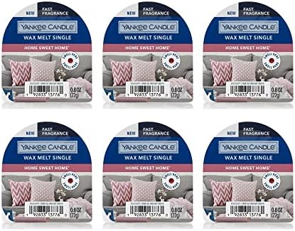 Yankee Candle Home Sweet Home Wax Melt Singles Lot of 6