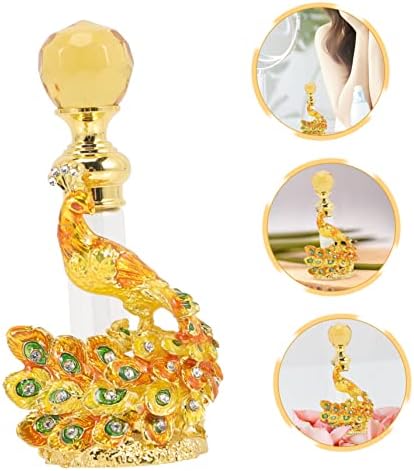 PRETYZOOM Vintage Refillable Perfume Bottle Elegant Decorative Airtight Holder for Personal Use and Travel