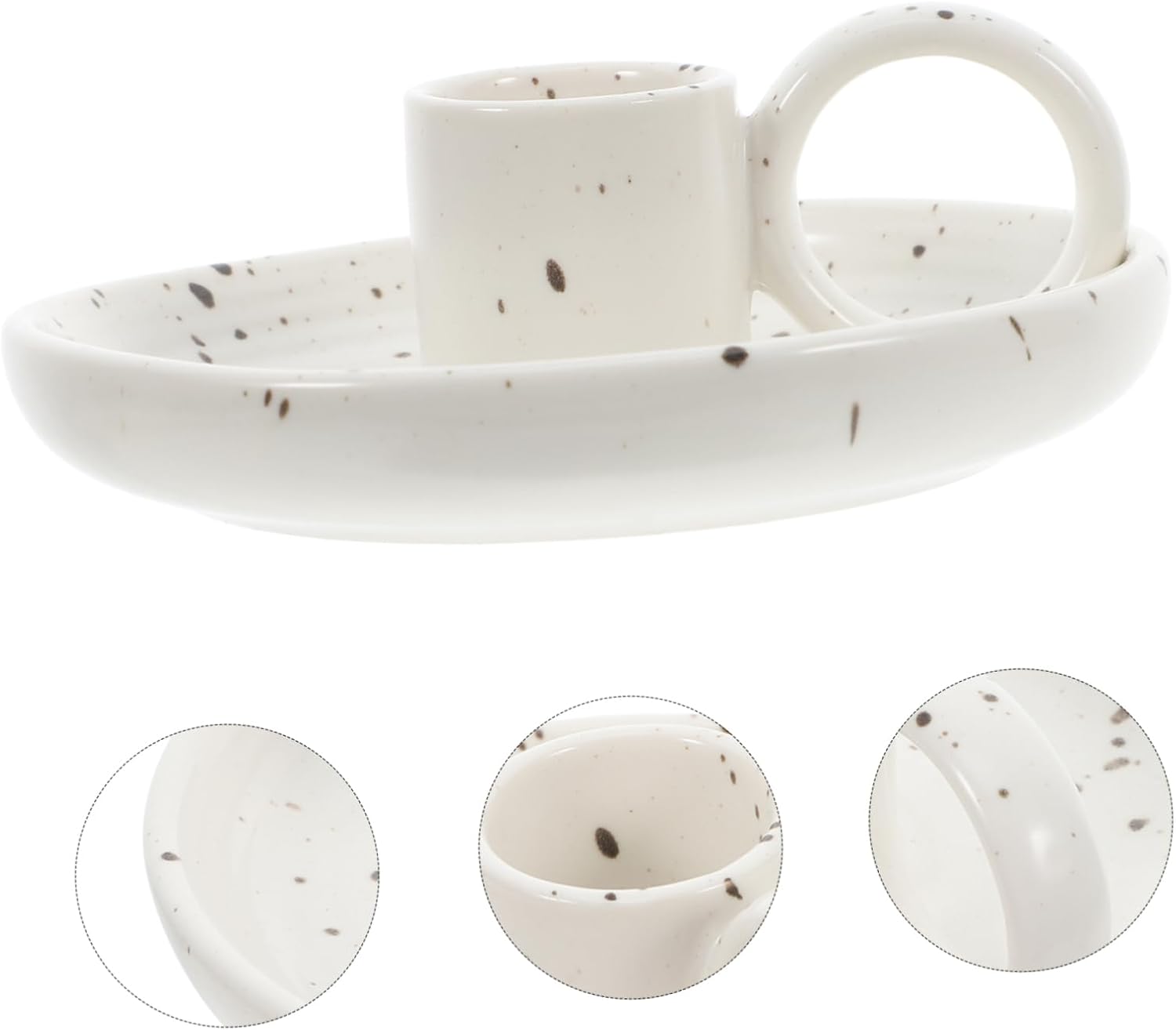 LIFKOME Ceramic Incense Burner with Handle