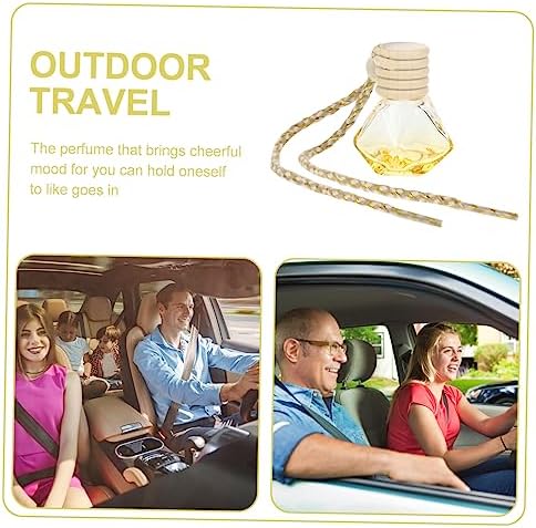 Cabilock 5Pcs Hanging Perfume Bottle Diffuser for Car Aromatherapy Pendant