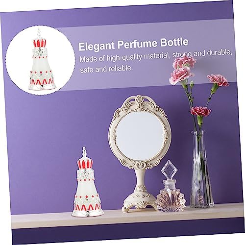 ABOOFAN Middle East Style Perfume Bottle with Elegant Crown Design for Travel and Home Use