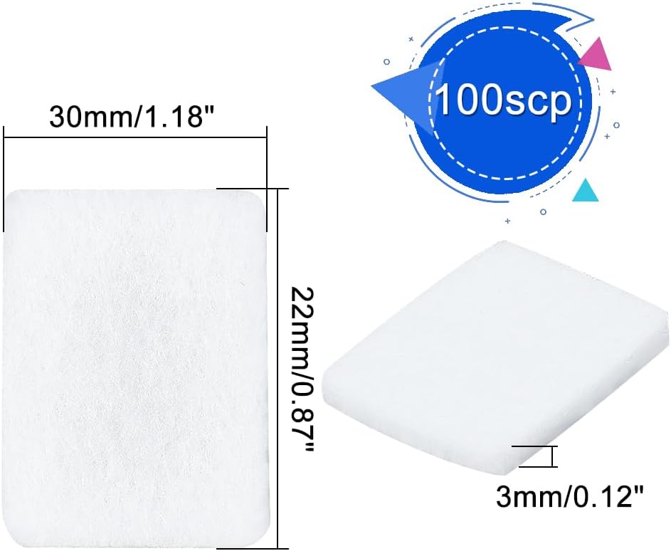 PH PandaHall 100pcs Unscented Aroma Pads