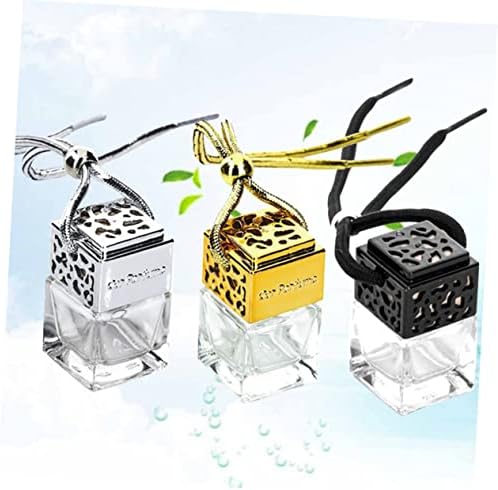 3Pcs Stylish Car Perfume Bottle Pendant for Aromatherapy
