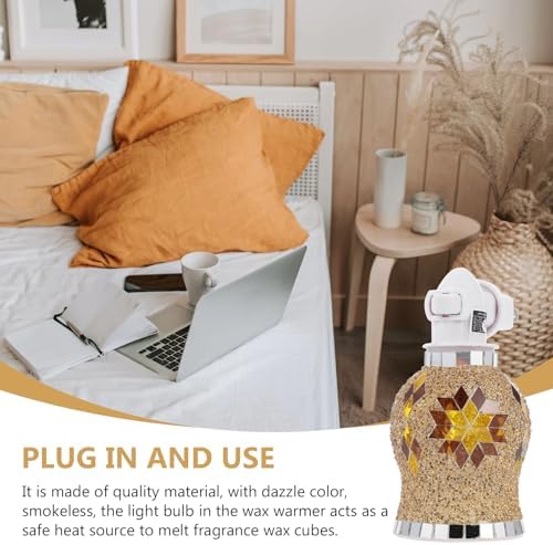 Electric Incense Wax Aroma Decorative Night Light Lamp