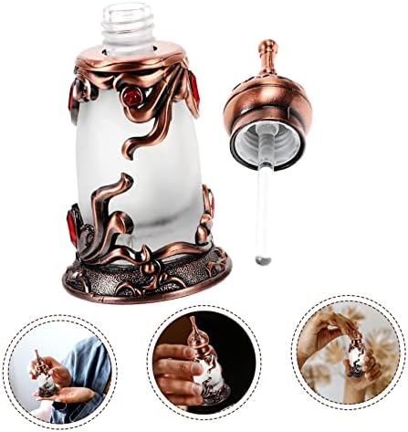 SOIMISS Portable Vintage Perfume Flask for Travel and Home Decor