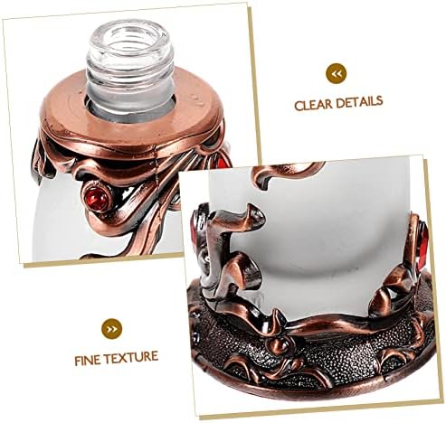 VICASKY Vintage Perfume Bottle Refillable Decor for Essential Oils