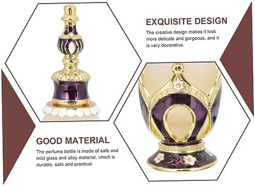 Hemobllo 3-Piece Refillable Glass Perfume Bottle Set