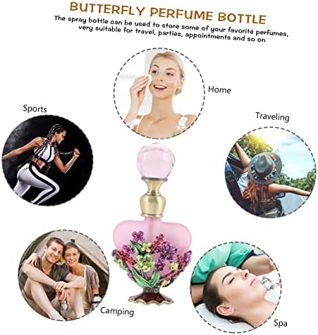 Retro Perfume Bottle for Essential Oils Decorative Storage Accessory