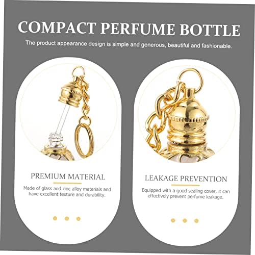 3ml Vintage Style Mini Dubai Zinc Alloy Perfume Bottle for Travel