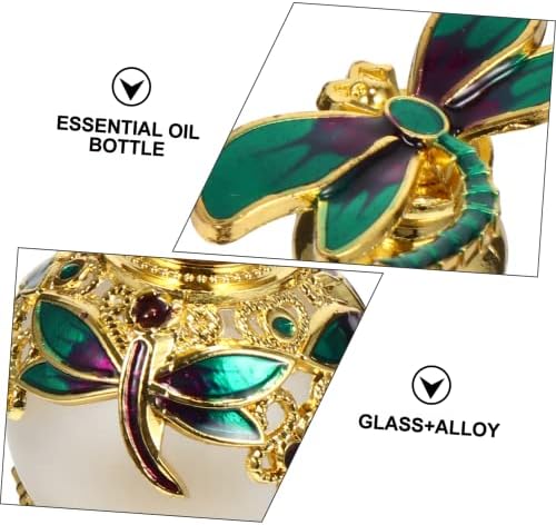 1Pc Glass Essential Oil Bottle for Aromatherapy Diffuser Storage and Perfume Use