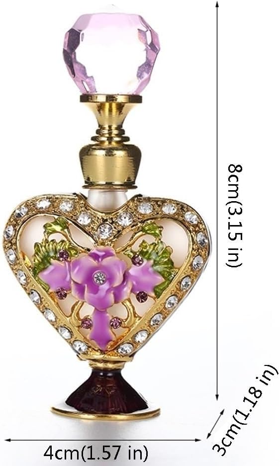 5Ml Mini Vintage Perfume Bottle Decorative Glass
