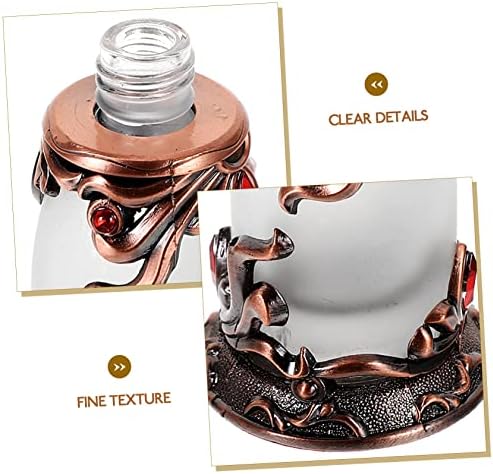 Vintage 15ml Perfume Bottle Decorative Metal Refillable