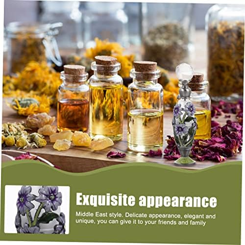 Chic Essential Oil Glass Bottle for Home Fragrance and Travel