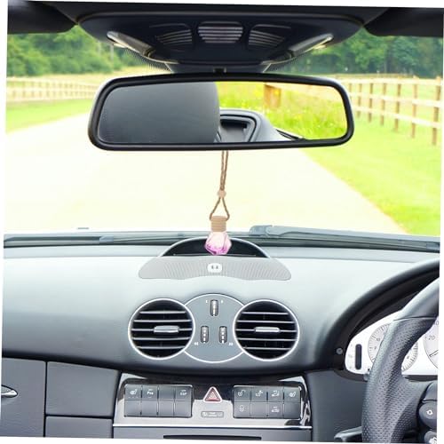 5Pcs Car Hanging Perfume Bottle Pendant with String Refillable Essential Oil Diffuser Ornament