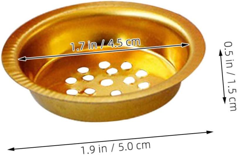 10pcs Middle Eastern Style Charcoal Burner Trays for Aromatherapy