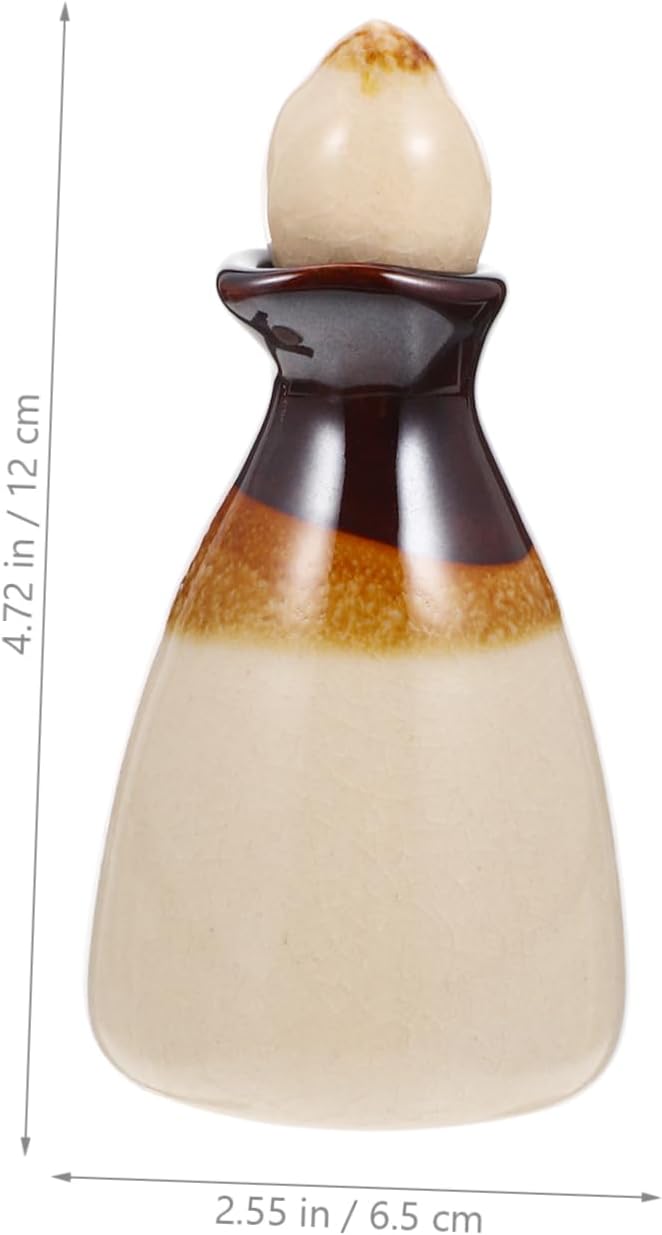 Happyyami Decorative Ceramic Diffuser Bottle for Aromatherapy