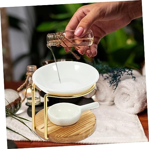 MAGICLULU Ceramic Essential Oil Burner with Base
