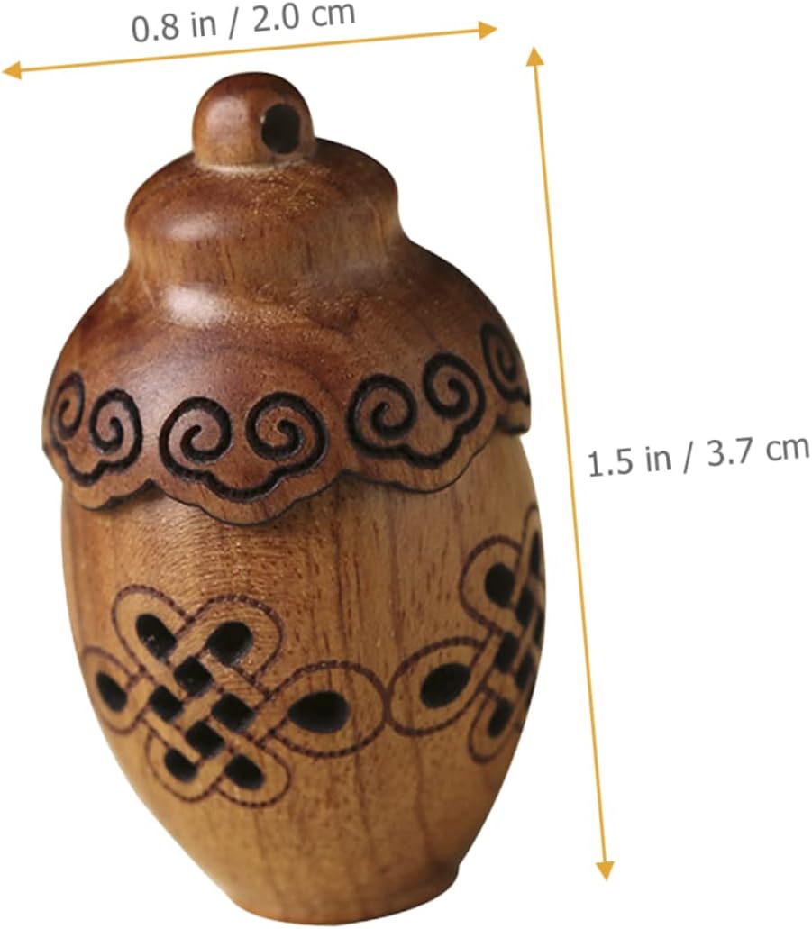 Wooden Aroma Diffuser Pendant for Home and Car