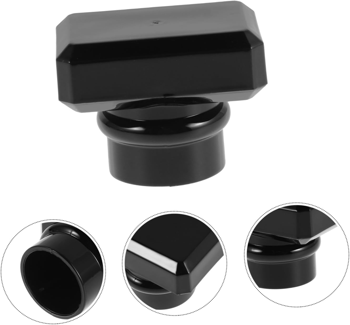 5pcs Plastic Perfume Bottle Caps Durable Travel Friendly Leakproof Lids