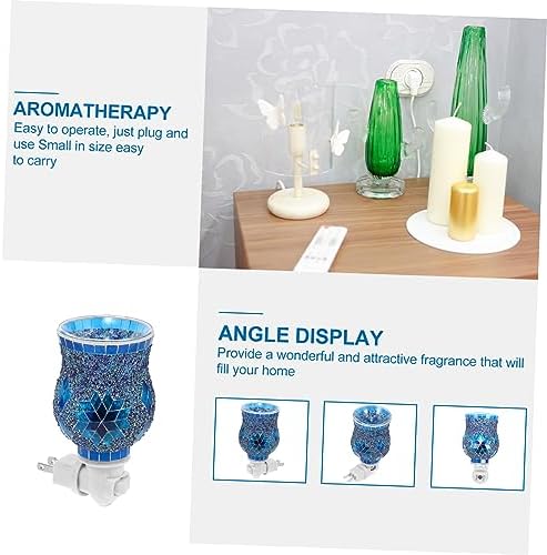 KALLORY Decorative Lamp Night Light Fragrance Diffuser Essential Oils