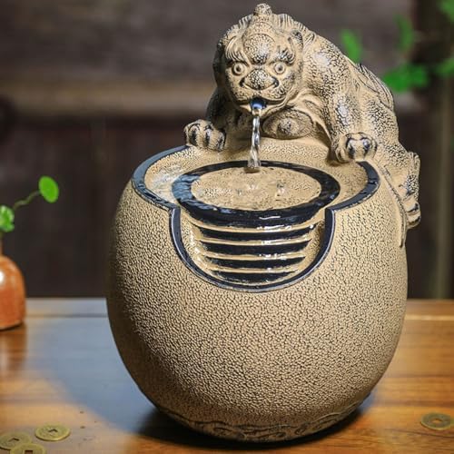 SABALON Small Fountain Indoor Desktop Decor