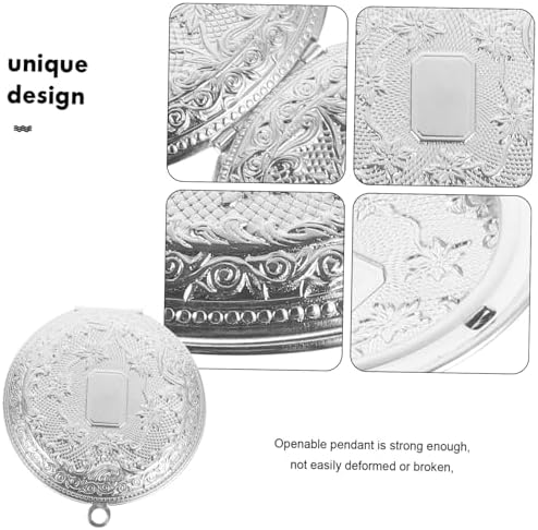 RORPOIR Aromatherapy Diffuser Pendant Brass Case Openable Vintage Style