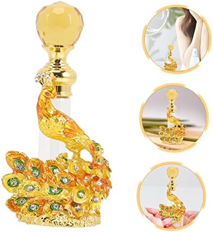 Vintage Refillable Perfume Bottle for Essential Oils and Home Decor