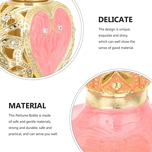 Yardenfun Empty Perfume Bottle for Essential Oil Aromatherapy Arabian Style