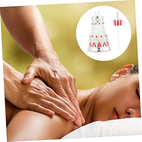 ABOOFAN Middle East Style Perfume Bottle with Elegant Crown Design for Travel and Home Use