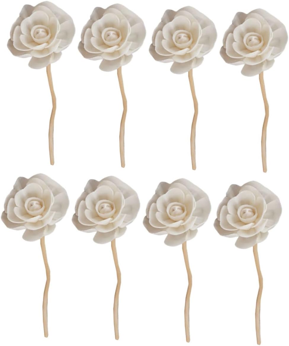 8pcs Handmade Rattan Sticks for Aromatherapy Diffusers