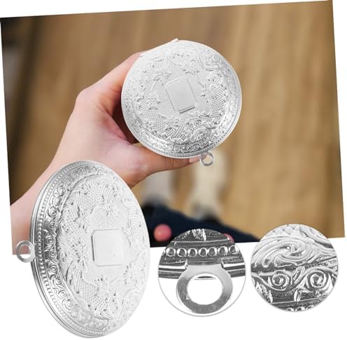 RORPOIR Aromatherapy Diffuser Pendant Brass Case Openable Vintage Style