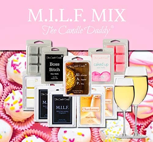 The Candle Daddy MILF Mix 5-Scented 2OZ Wax Melts - 10 Ounces 30 Cubes