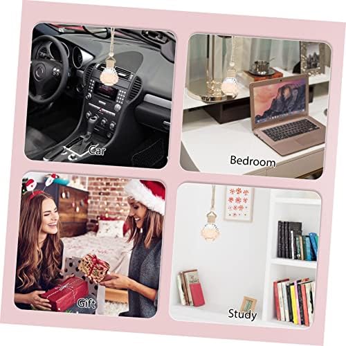 PRETYZOOM 6Pcs Hanging Perfume Bottle for Car and Home Decor