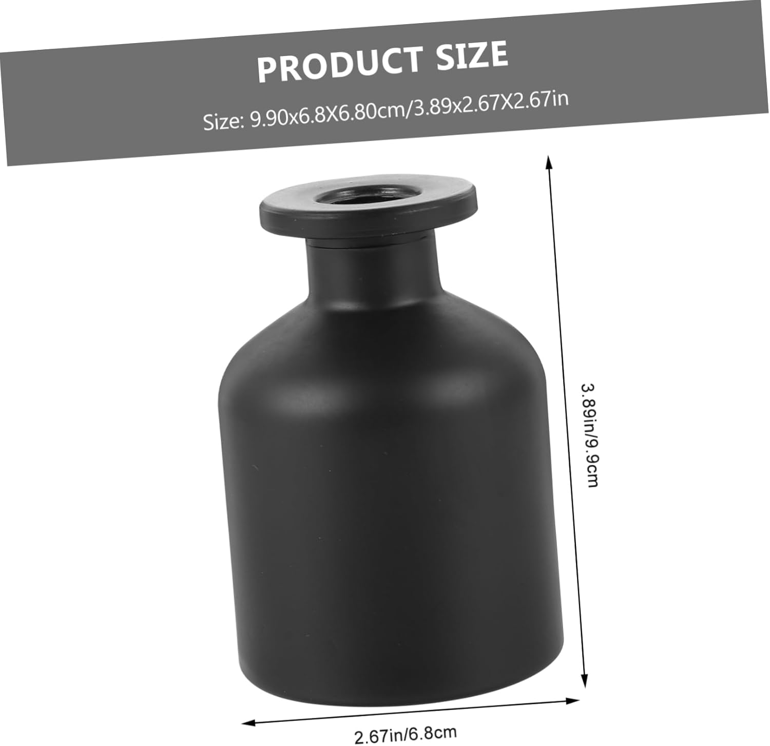 2pcs Glass Diffuser Bottles for Home Fragrance and Decor