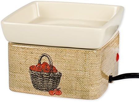 2 Pc Set Love You to The Moon and Back Love You Bushel and a Peck Ceramic Stone Candle Warmers