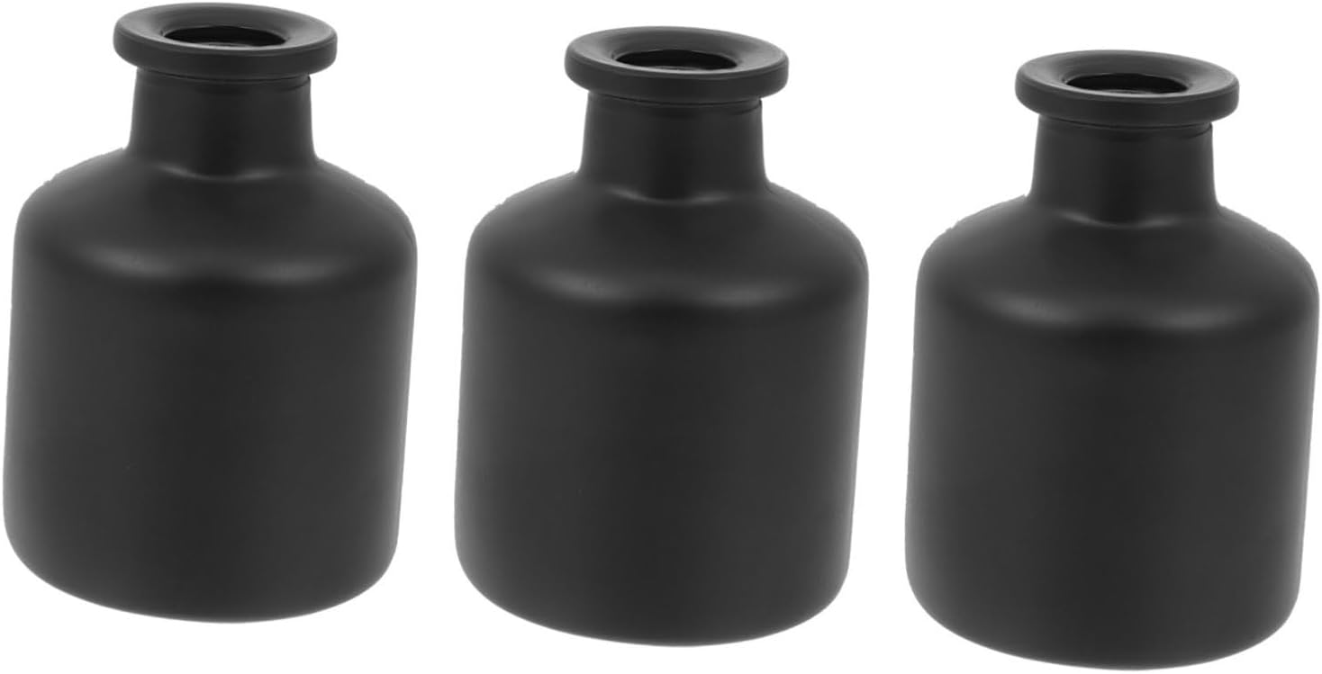 Cabilock 3pcs Frosted Aromatherapy Diffuser Bottles for Essential Oils