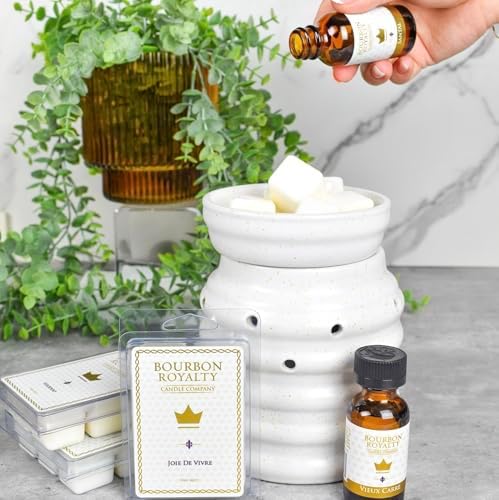 Bourbon Royalty Scented Wax Melt Cubes Bundle of 4