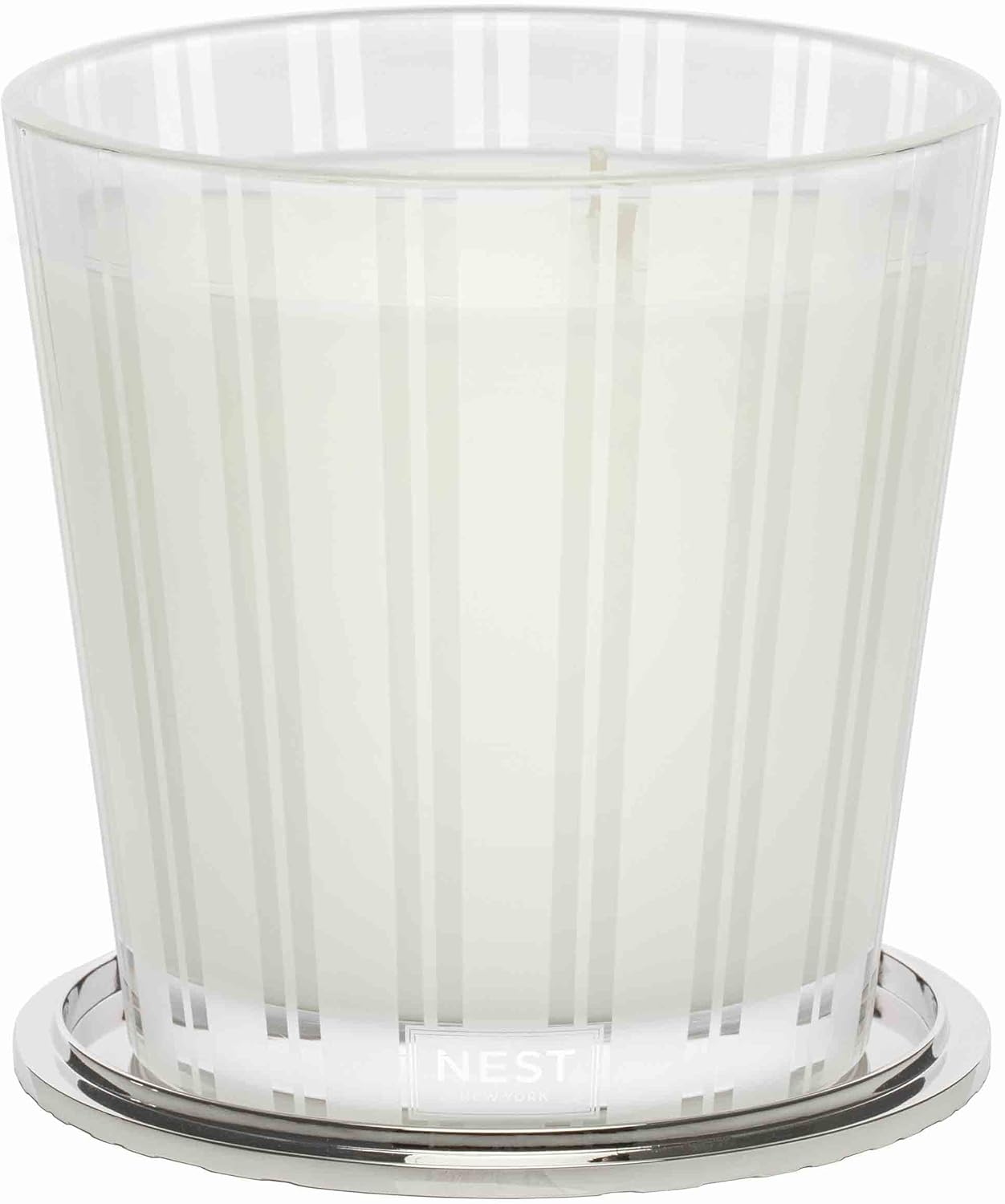NEST New York 3-Wick Candle Lid Silver