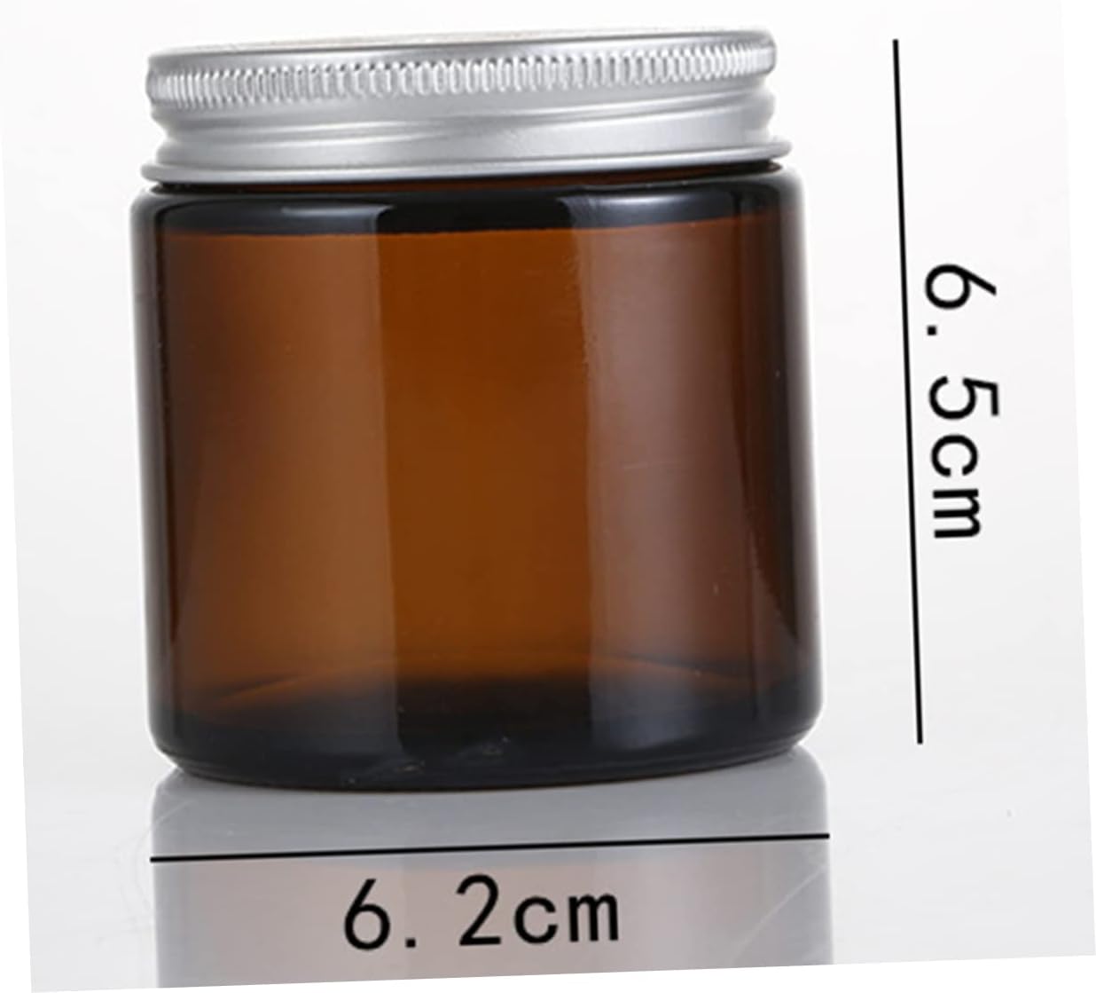 TEHAUX 10pcs Glass Candle Jar Lids for Aromatherapy and Perfume