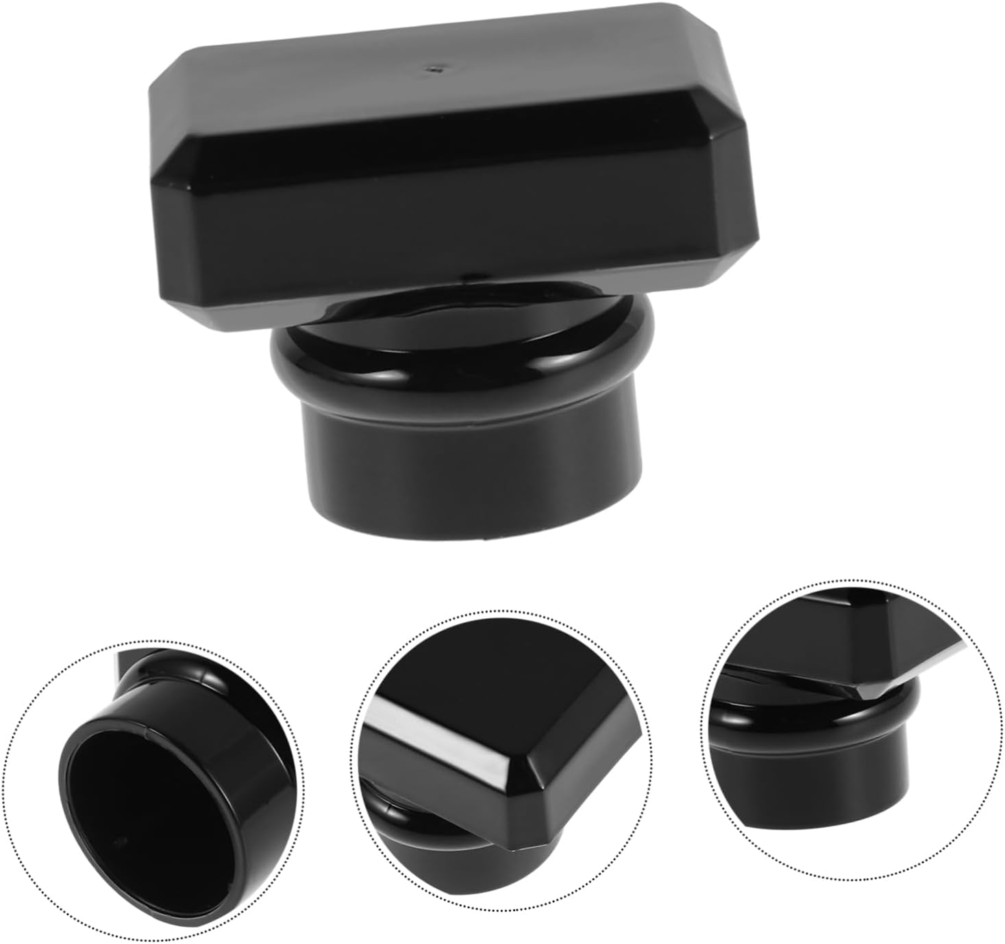 5pcs Bulk Perfume Bottle Caps Plastic Seal Screw Caps Round Replacement Lids