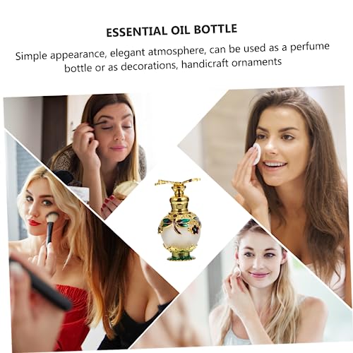 CANIGHT 1pc Glass Essential Oil Bottle for Aromatherapy and Home Decoration