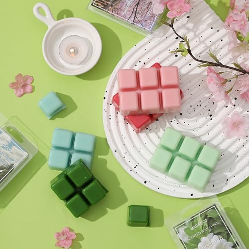 Spring Summer Scented Wax Melts 6 x 25oz Soy Wax Cubes