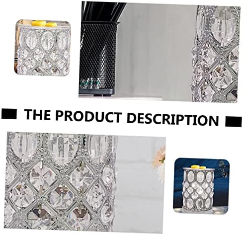 Wakauto 1pc Glass Aromatherapy Furnace Night Light Diffuser Warm Wax Melting Lamp for Home Decor