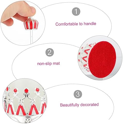 ABOOFAN Middle East Style Perfume Bottle with Elegant Crown Design for Travel and Home Use