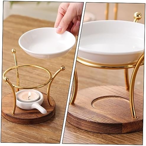 GLEAVI Essential Oil Burner with Tea Light Holder and Aroma Diffuser