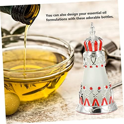 PRETYZOOM Elegant Essential Oil Glass Bottle for Women