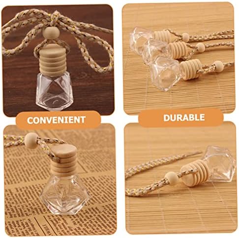 VOSAREA 10pcs Hanging Aroma Bottles for Car and Home