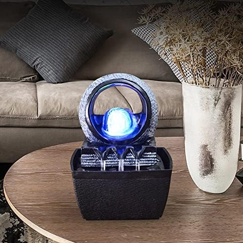 Gdrasuya10 Water Garden Zen Fountain with LED Light